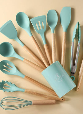 Non Stick Pot Spatula And Spoon